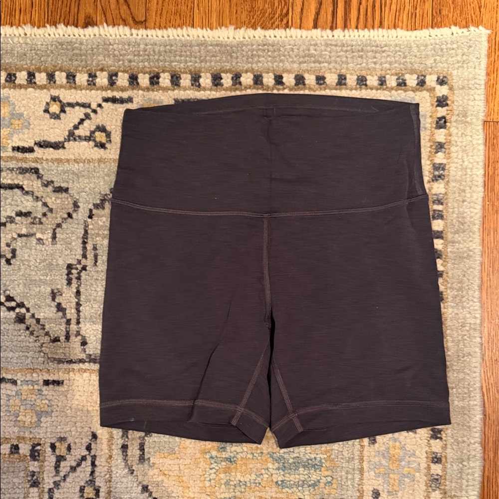 lululemon athletica Dark Gray Bike Shorts